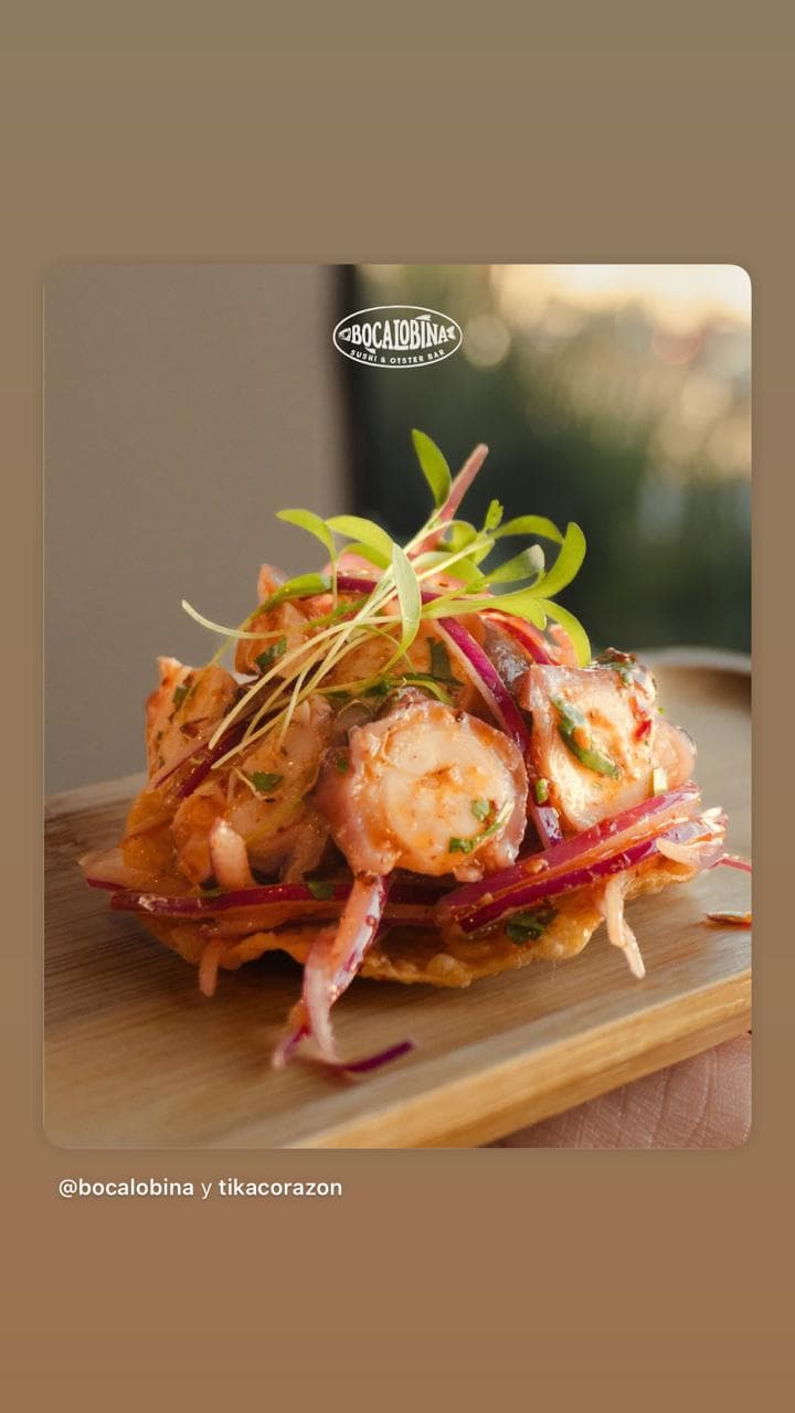 Tostada de Pesca Blanca